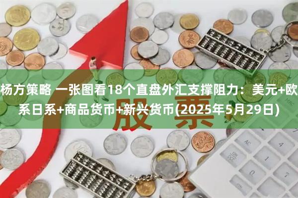 杨方策略 一张图看18个直盘外汇支撑阻力：美元+欧系日系+商品货币+新兴货币(2025年5月29日)