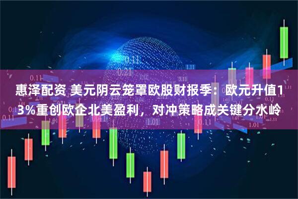 惠泽配资 美元阴云笼罩欧股财报季：欧元升值13%重创欧企北美盈利，对冲策略成关键分水岭